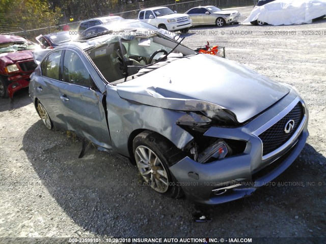 JN1BV7AP2EM683384 - 2014 INFINITI Q50 PREMIUM/SPORT BLUE photo 1