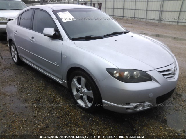 JM1BK123651341629 - 2005 MAZDA 3 S SILVER photo 1