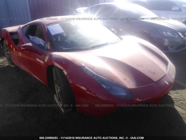 ZFF79ALA4G0215004 - 2016 FERRARI 488 GTB RED photo 1