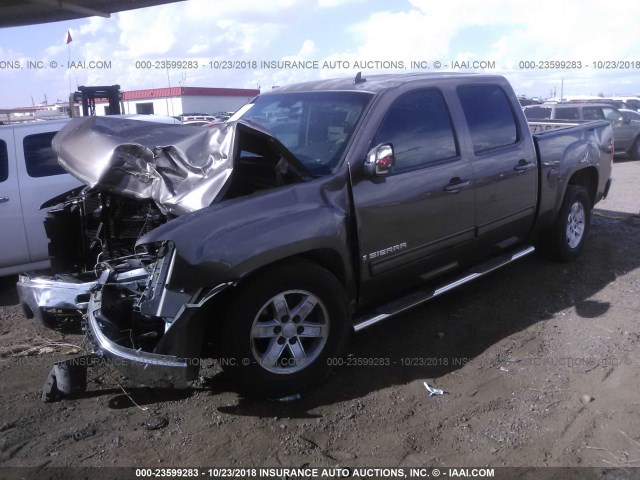 2GTEC13J681208858 - 2008 GMC SIERRA C1500 GRAY photo 2