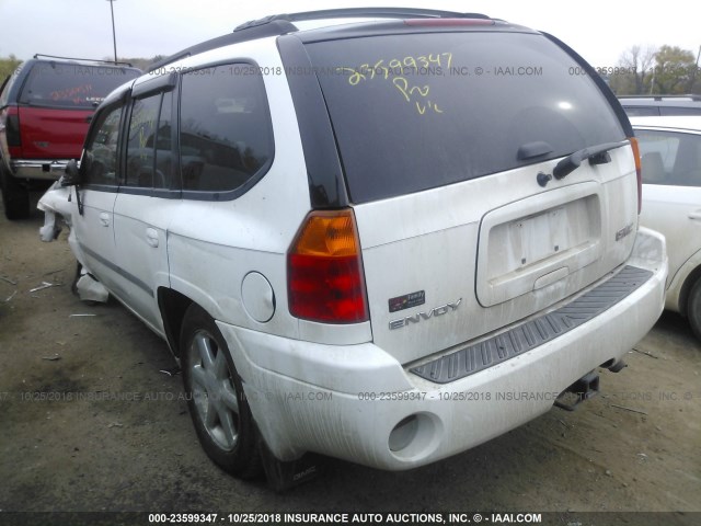 1GKDT13S382153259 - 2008 GMC ENVOY WHITE photo 3