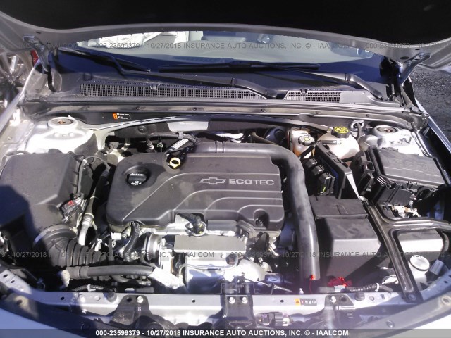 1G1ZB5ST6HF179314 - 2017 CHEVROLET MALIBU LS SILVER photo 10