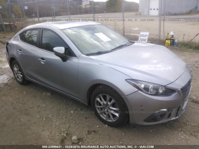 3MZBM1V74FM125594 - 2015 MAZDA 3 TOURING SILVER photo 1