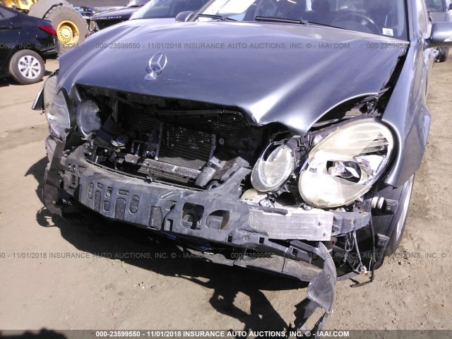 WDBUF72X18B267729 - 2008 MERCEDES-BENZ E 550 GRAY photo 6