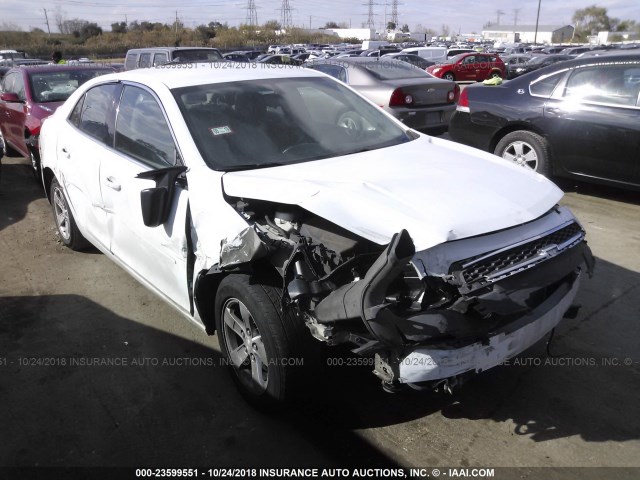 1G11B5SA4DF236244 - 2013 CHEVROLET MALIBU LS WHITE photo 1