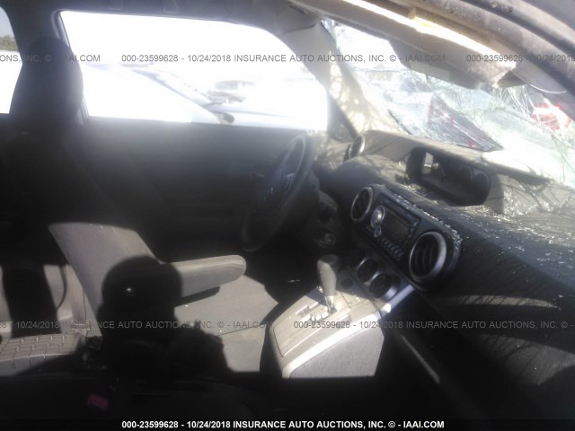 JTLZE4FE2A1101012 - 2010 TOYOTA SCION XB Boz foto 5