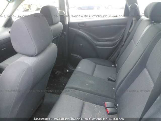 5Y2SL658X6Z431208 - 2006 PONTIAC VIBE BLACK photo 8