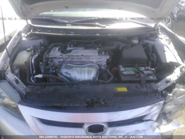 JTKJF5C76C3036098 - 2012 TOYOTA SCION TC 银色 照片 10