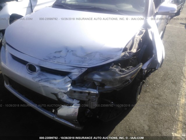 JTKJF5C76C3036098 - 2012 TOYOTA SCION TC 银色 照片 6