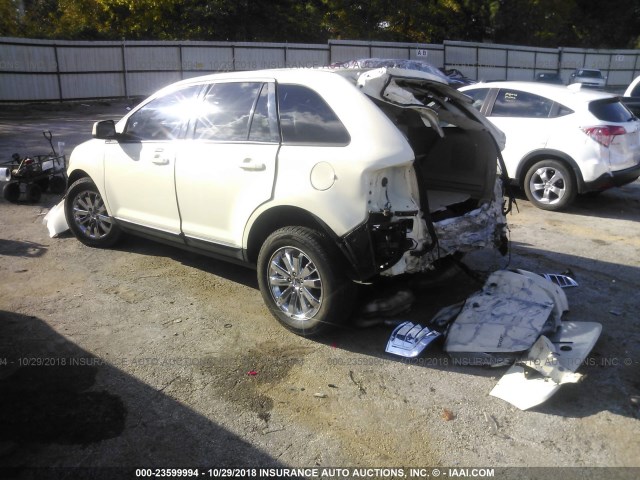 2FMDK39C97BB30678 - 2007 FORD EDGE SEL PLUS CREAM photo 3