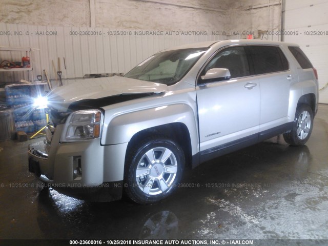 2GKFLREK6D6218333 - 2013 GMC TERRAIN SLE GOLD photo 2