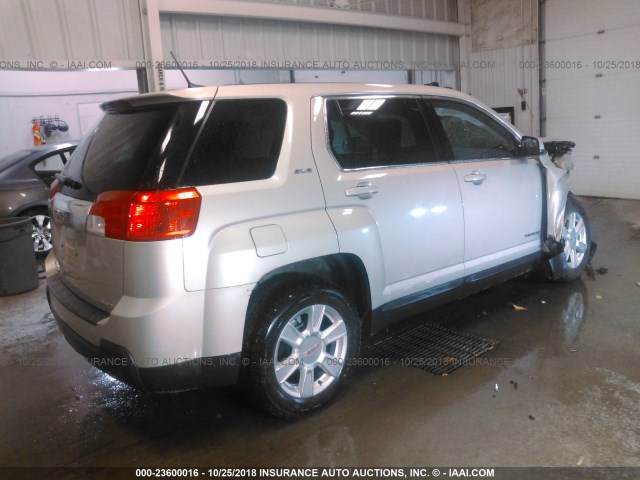 2GKFLREK6D6218333 - 2013 GMC TERRAIN SLE GOLD photo 4