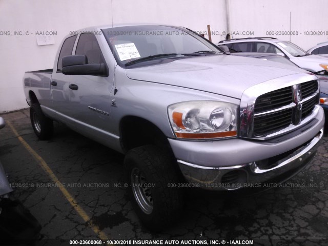 3D7KS28C06G163934 - 2006 DODGE RAM 2500 ST/SLT/LARAMIE SILVER photo 1