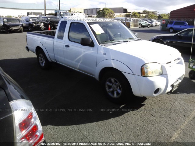 1N6DD26T34C446115 - 2004 NISSAN FRONTIER KING CAB XE WHITE photo 1