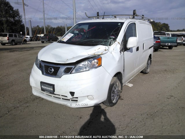 3N6CM0KN2FK722174 - 2015 NISSAN NV200 2.5S/2.5SV WHITE photo 2