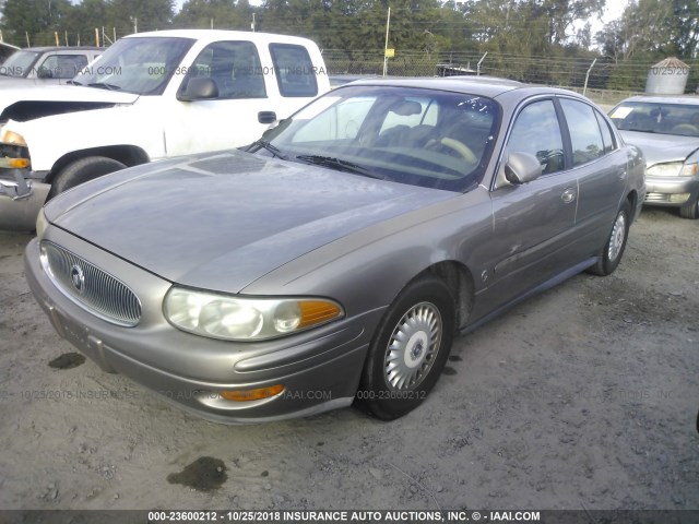 1G4HR54K9YU312626 - 2000 BUICK LESABRE LIMITED Champagne photo 2