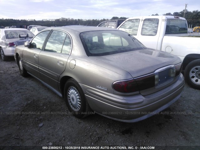 1G4HR54K9YU312626 - 2000 BUICK LESABRE LIMITED Champagne photo 3