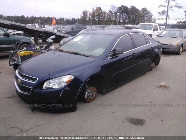 1G1ZB5E16BF337331 - 2011 CHEVROLET MALIBU LS 蓝色 照片 2