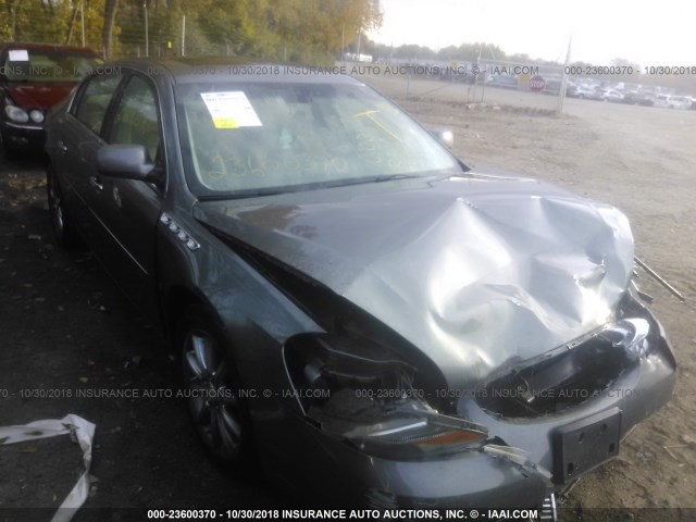 1G4HE57Y78U102098 - 2008 BUICK LUCERNE CXS GRAY photo 1