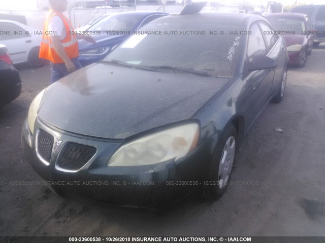 1G2ZF58B374260540 - 2007 PONTIAC G6 VALUE LEADER/BASE GREEN photo 6