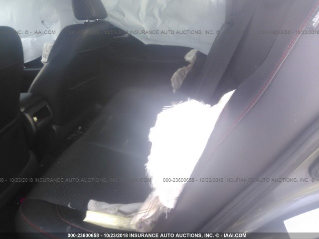 4T1BF1FK1HU334690 - 2017 TOYOTA CAMRY LE/XLE/SE/XSE GRAY photo 8