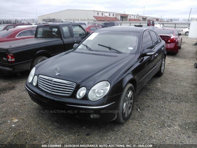 WDBUF65J23A188795 - 2003 MERCEDES-BENZ E 320 BLACK photo 2