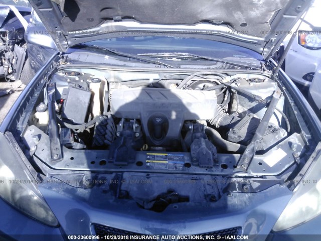 2G2WP552571135121 - 2007 PONTIAC GRAND PRIX TEAL photo 10