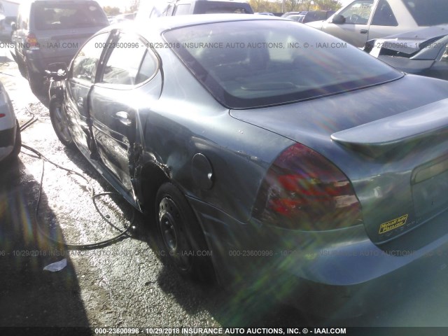 2G2WP552571135121 - 2007 PONTIAC GRAND PRIX TEAL photo 6