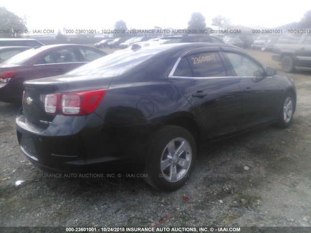 1G11C5SL2EF234749 - 2014 CHEVROLET MALIBU 1LT შავი ფოტო 4