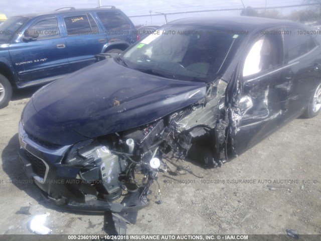 1G11C5SL2EF234749 - 2014 CHEVROLET MALIBU 1LT შავი ფოტო 6