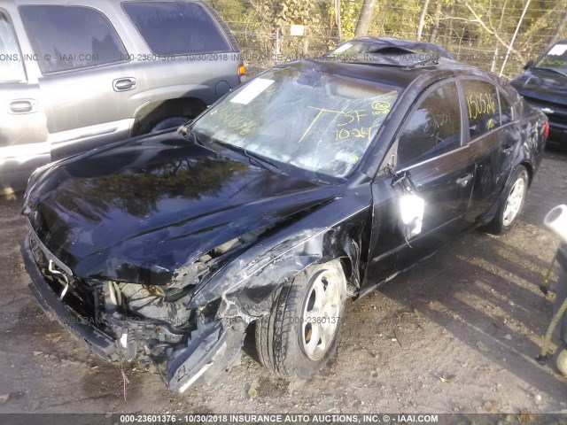 5NPEU46C36H072504 - 2006 HYUNDAI SONATA GLS/LX BLACK photo 2