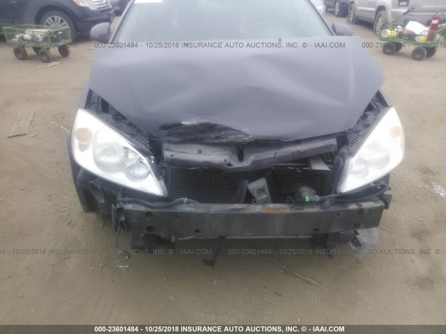 1G2ZH528154164894 - 2005 PONTIAC G6 GT BLACK photo 6