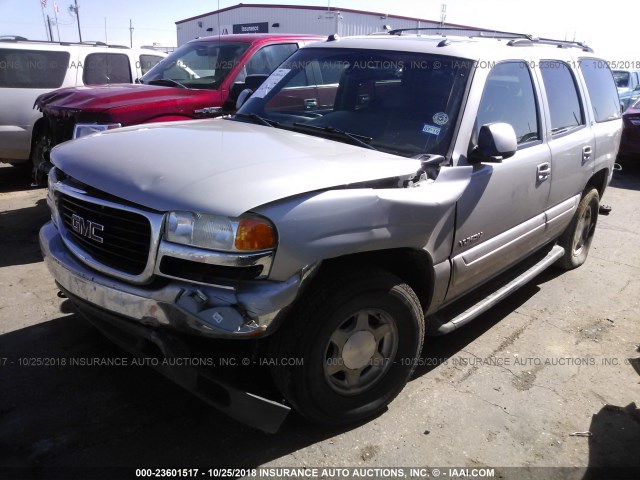 1GKEC13T55J216246 - 2005 GMC YUKON TAN photo 2