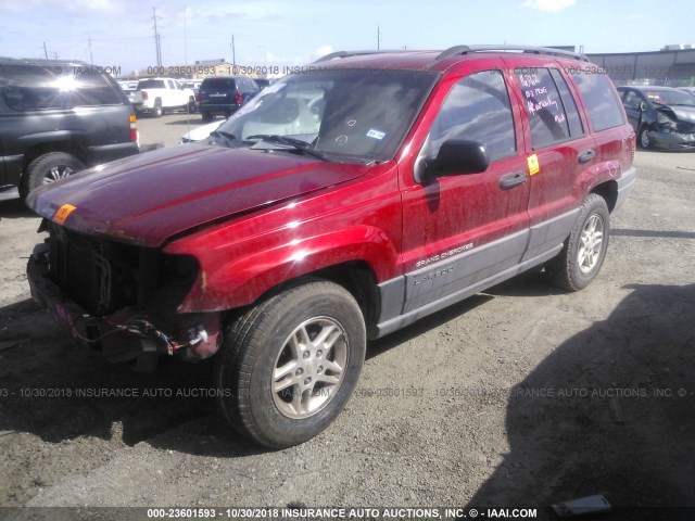 1J4GX48S74C258330 - 2004 JEEP GRAND CHEROKEE LAREDO/COLUMBIA/FREEDOM 红色 照片 2