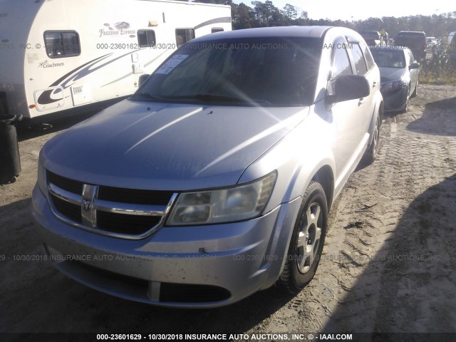 3D4PG4FB2AT169213 - 2010 DODGE JOURNEY SE SILVER photo 6