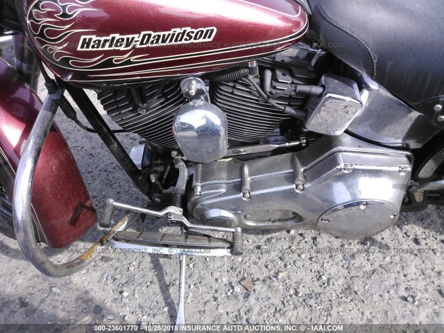 1HD1JHB455Y092505 - 2005 HARLEY-DAVIDSON FLSTCI MAROON photo 9