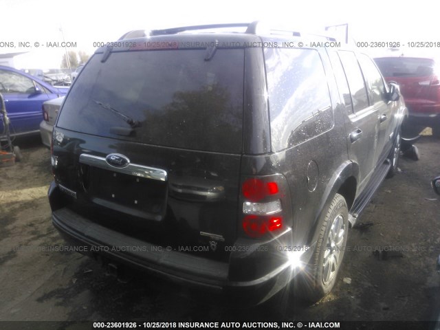 1FMEU75826UA85311 - 2006 FORD EXPLORER LIMITED BLACK photo 4