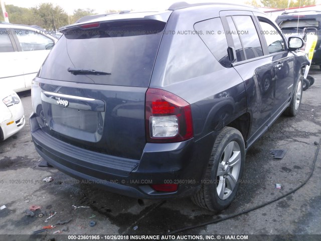 1C4NJCBAXGD560699 - 2016 JEEP COMPASS SPORT GRAY photo 4