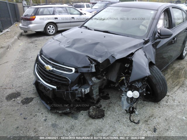 1G1PA5SH4F7128911 - 2015 CHEVROLET CRUZE LS BLACK photo 6