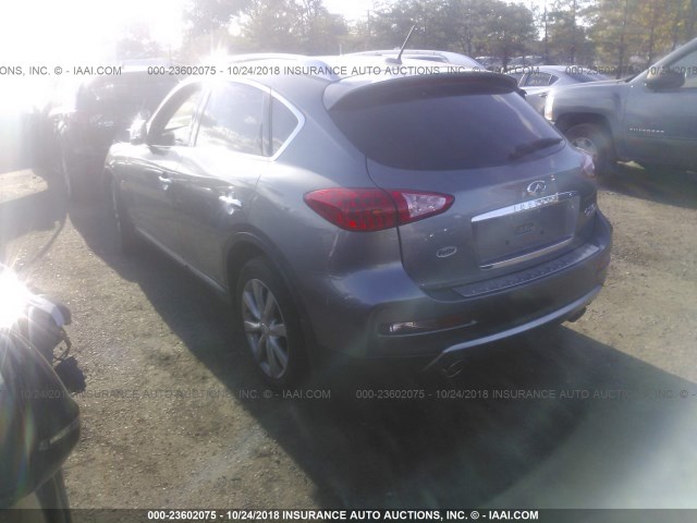 JN1BJ0RR2HM413651 - 2017 INFINITI QX50 GRAY photo 3