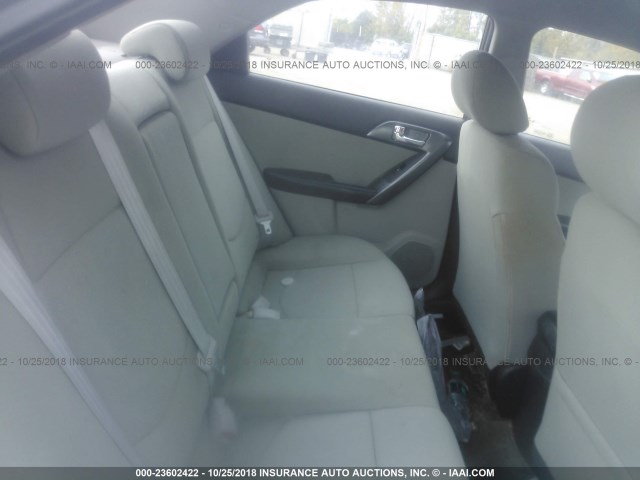 KNAFU4A20D5734651 - 2013 KIA FORTE EX GRAY photo 8