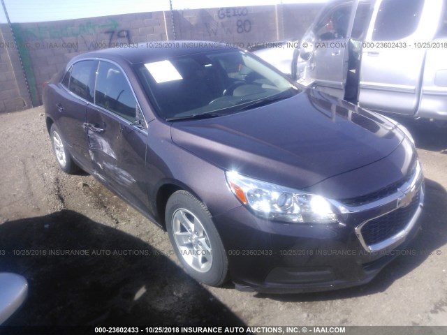1G11C5SL9FF242588 - 2015 CHEVROLET MALIBU 1LT BROWN photo 1