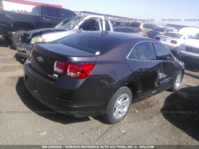 1G11C5SL9FF242588 - 2015 CHEVROLET MALIBU 1LT BROWN photo 4