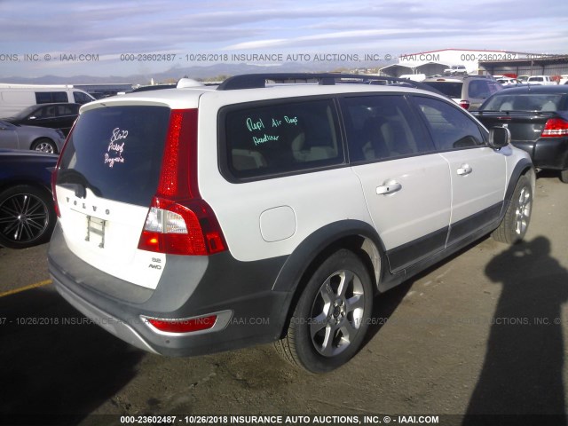 YV4BZ982081025315 - 2008 VOLVO XC70 WHITE photo 4