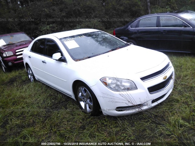 1G1ZD5E09CF105776 - 2012 CHEVROLET MALIBU 2LT WHITE photo 1