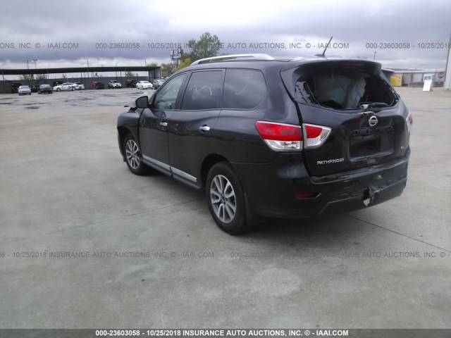 5N1AR2MN0DC637143 - 2013 NISSAN PATHFINDER S/SV/SL/PLATINUM BLACK photo 3