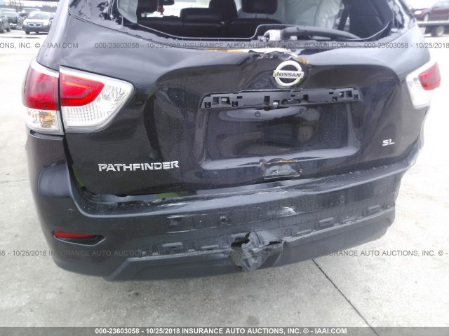 5N1AR2MN0DC637143 - 2013 NISSAN PATHFINDER S/SV/SL/PLATINUM BLACK photo 6