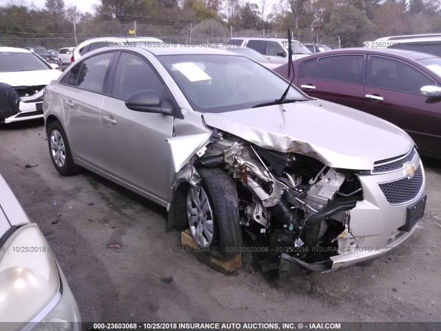 1G1PA5SH5E7151371 - 2014 CHEVROLET CRUZE LS GOLD photo 1