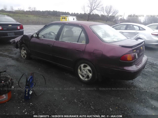 2T1BR18E5WC062495 - 1998 TOYOTA COROLLA VE/CE/LE RED photo 3