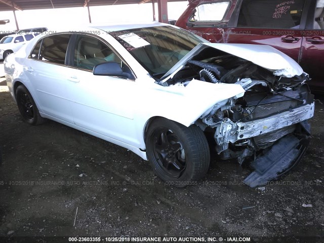 1G1ZA5EU0CF390430 - 2012 CHEVROLET MALIBU LS 白色 照片 1